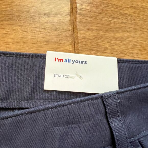 NWT Old Navy Pants Women's Size 18 Navy Ink Blue High-Waisted Wow Skinny Uniform - Picture 5 of 13